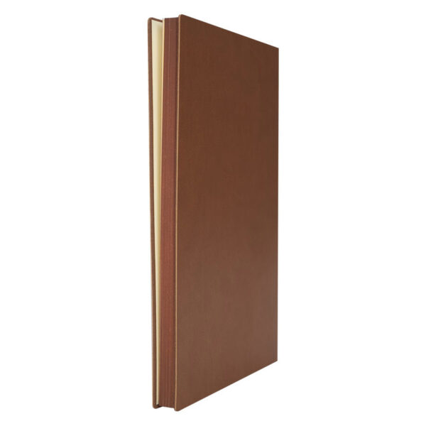 Cuaderno encobrizado de PU eco-cuero, detalle - Cuadernos Corporativos | MerchLAB