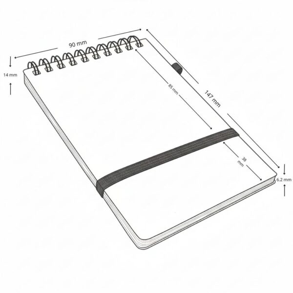 Libreta YOSEMITE 4 Libreta YOSEMITE, foto 4 - Libretas Corporativas | MerchLAB