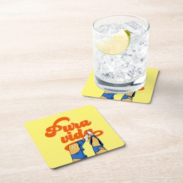 Posavaso Acrílico Blanco Sublimable Cuadrado PO10 4 Posavaso Acrílico Blanco Sublimable Cuadrado PO10, foto 4 - Posavasos | MerchLAB