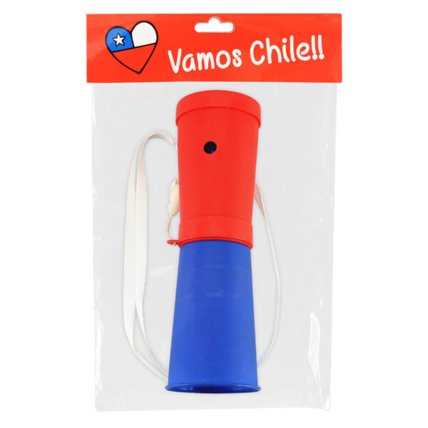 Vuvuzela Vamos Chile, vista 2 - Infantiles y Juegos | MerchLAB