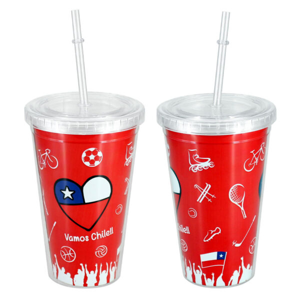 Mug Vamos Chile 500cc, vista 2 - Tazones, Termos y Mugs | MerchLAB