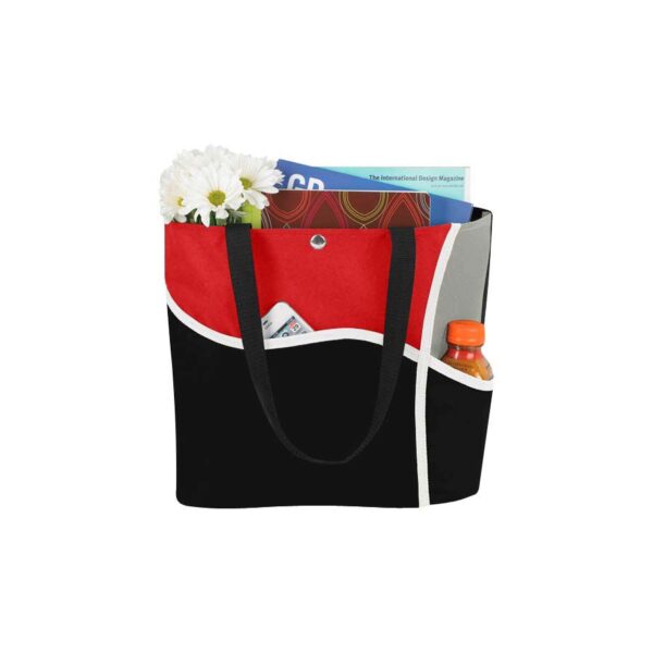 Bolso de Playa Rainbow, vista 2 - Bolsos Corporativos | MerchLAB