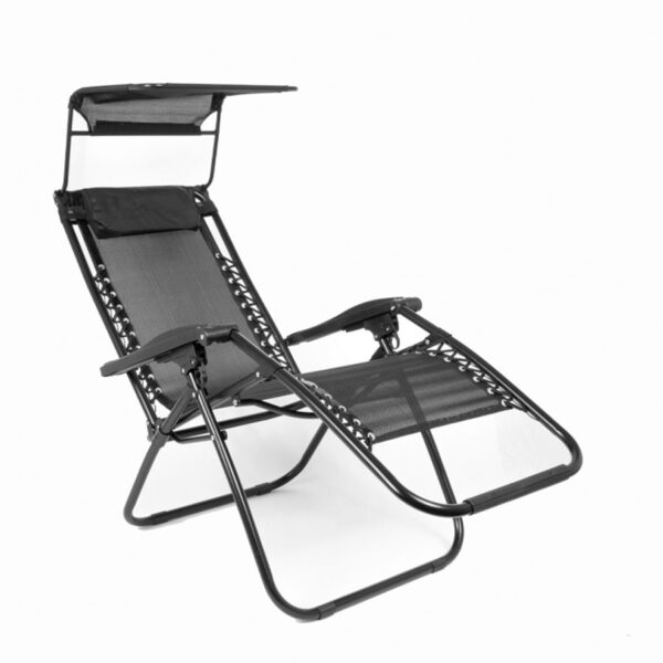 Reposera plegable con Toldo, vista 2 - Toldos | MerchLAB