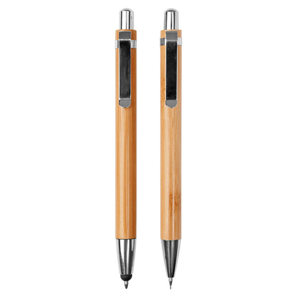 Set Portaminas y Bolígrafo Touch-Screen Bamboo B91 4 Set Portaminas y Bolígrafo Touch-Screen Bamboo B91, foto 4 - Bolígrafos TouchScreen | MerchLAB