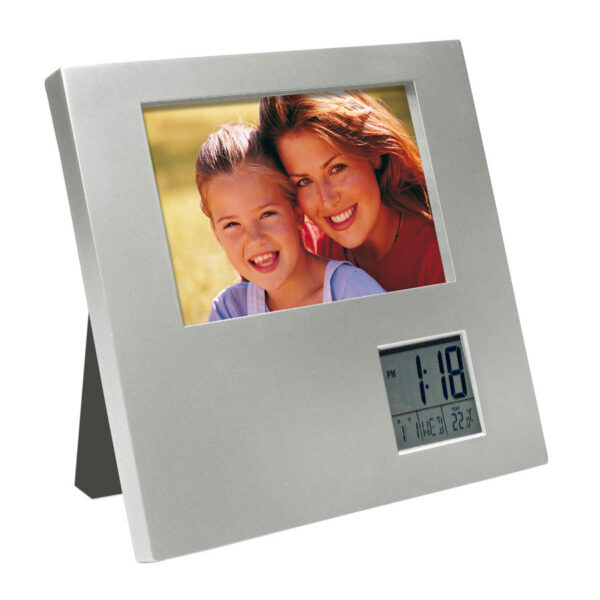 Porta-Retrato con Reloj Digital, vista 2 - Tecnología y Electrónicos | MerchLAB