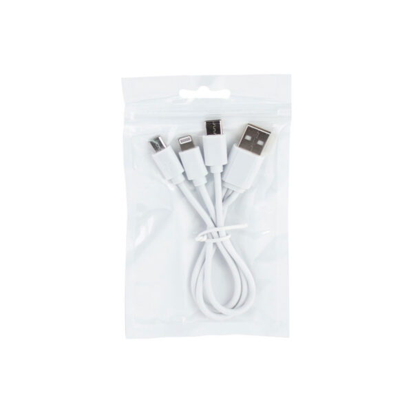 USB Connect Multicargador 4-en-1, vista 2 - Tecnología y Electrónicos | MerchLAB