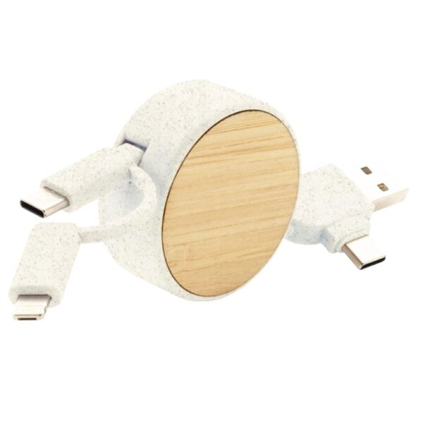 Cable Conector Multicargador Bamboo T61 - Imagen 10