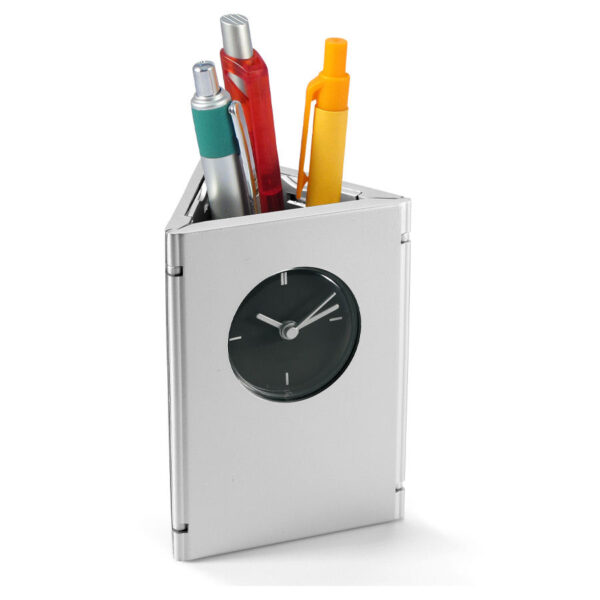 Porta-Lápices con Reloj, vista 2 - Oficina y Escritorio | MerchLAB