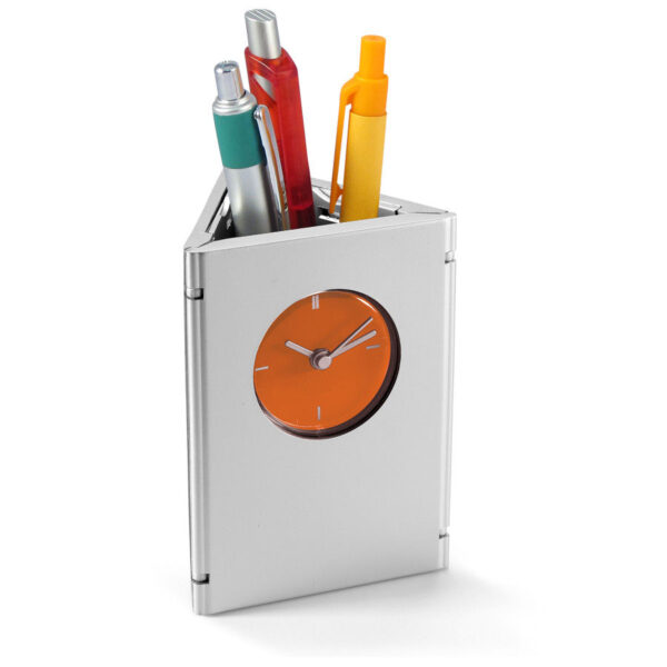 Porta-Lápices con Reloj 4 Porta-Lápices con Reloj, foto 4 - Oficina y Escritorio | MerchLAB