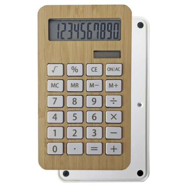 Calculadora Solar 10 dígitos Bamboo T75, foto 4 - Oficina y Escritorio | MerchLAB