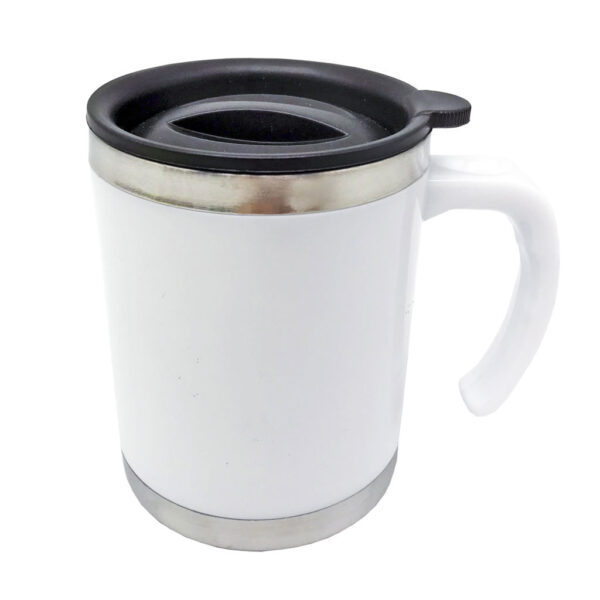 Mug Térmico Acero Inoxidable PVC M16 9 Mug Térmico Acero Inoxidable PVC M16, foto 9 - Tazones, Termos y Mugs | MerchLAB