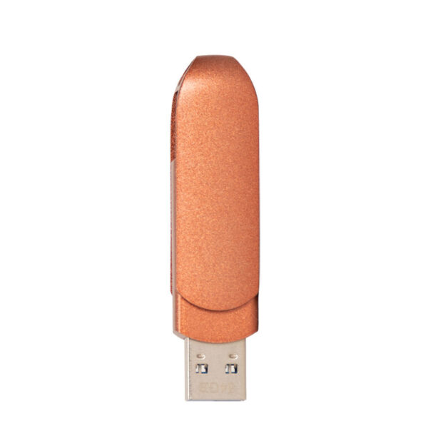 Pendrive giro encobrizado OTG USB 3.0 / Type C, 64GB, foto 4 - Pendrives | MerchLAB