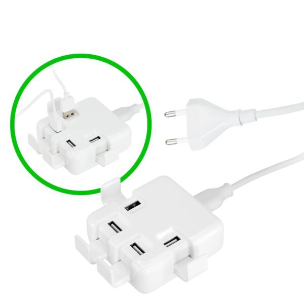 Hub USB 4 Puertos Power Strip - Tecnología y Electrónicos | MerchLAB