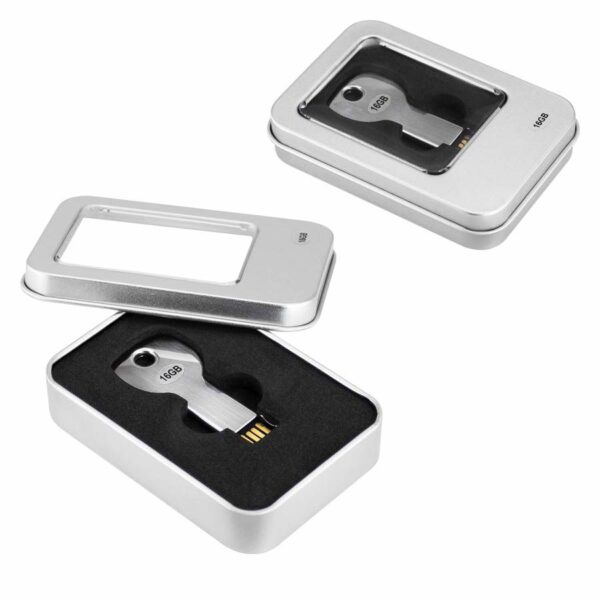 USB Pendrive 16GB con Forma de Llave, vista 2 - Pendrives | MerchLAB