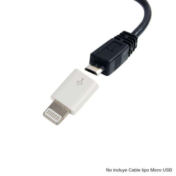 Adaptador Micro USB / i-phone, detalle - Adaptadores | MerchLAB
