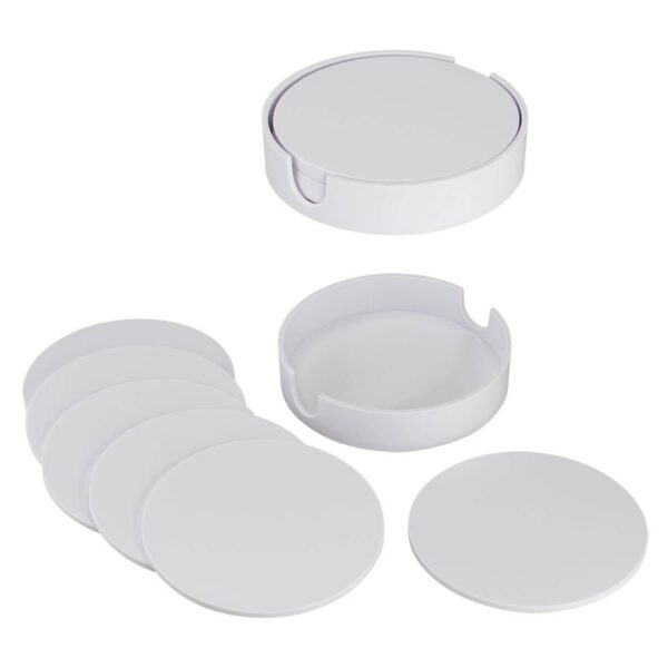 Set de Posavasos Plásticos Redondos, vista 2 - Posavasos | MerchLAB