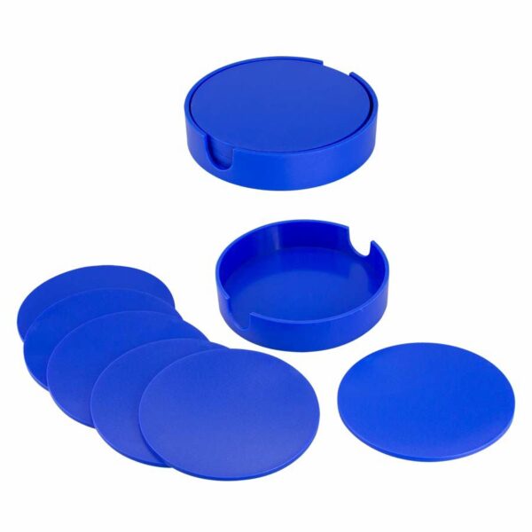 Set de Posavasos Plásticos Redondos, detalle - Posavasos | MerchLAB