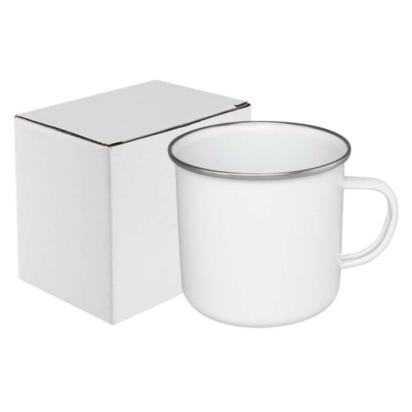 Tazón Enlozado Sublimación 700cc, vista 2 - Tazones, Termos y Mugs | MerchLAB
