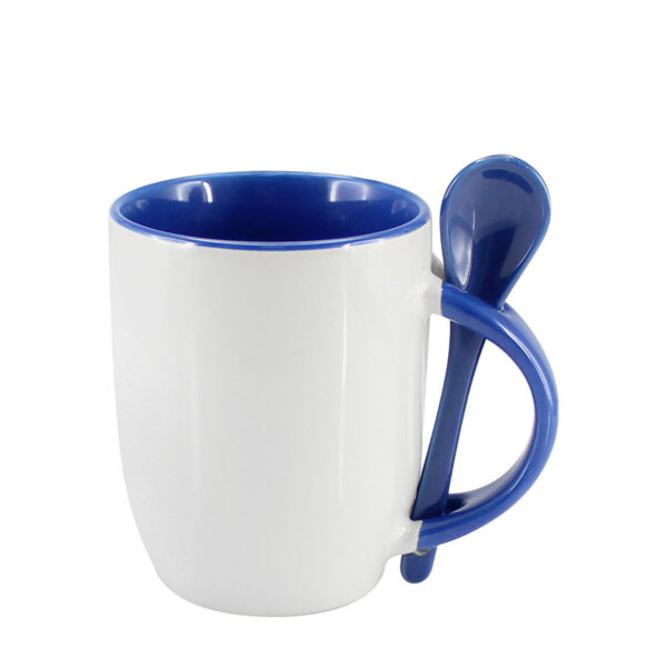 Tazón Cerámico 330cc Sublimación con Cuchara - Tazones, Termos y Mugs | MerchLAB