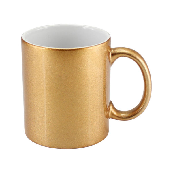 Tazón Cerámico Dorado 340cc Sublimación - Tazones, Termos y Mugs | MerchLAB