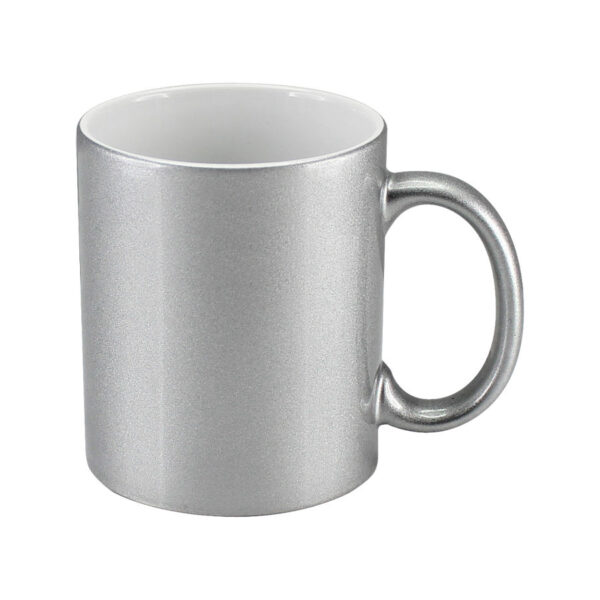 Tazón Cerámico Plateado 340cc Sublimación - Tazones, Termos y Mugs | MerchLAB