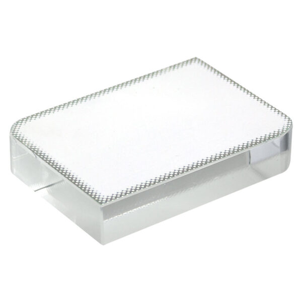 Mini-Trofeo Galvano Cristal Sublimación - Galvano Corporativo | MerchLAB