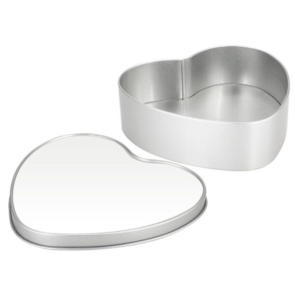 Caja Metálica Corazón Sublimación, detalle - Packaging | MerchLAB