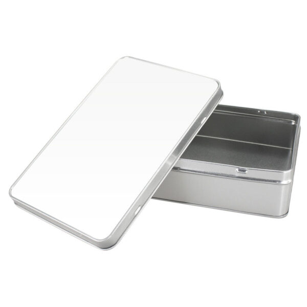 Caja Metálica Rectangular Sublimación, foto 4 - Packaging | MerchLAB