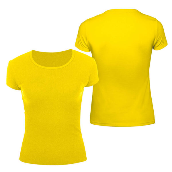 Polera Manga Corta Algodón Mujer 4 Polera Manga Corta Algodón Mujer, foto 4 - Poleras | MerchLAB