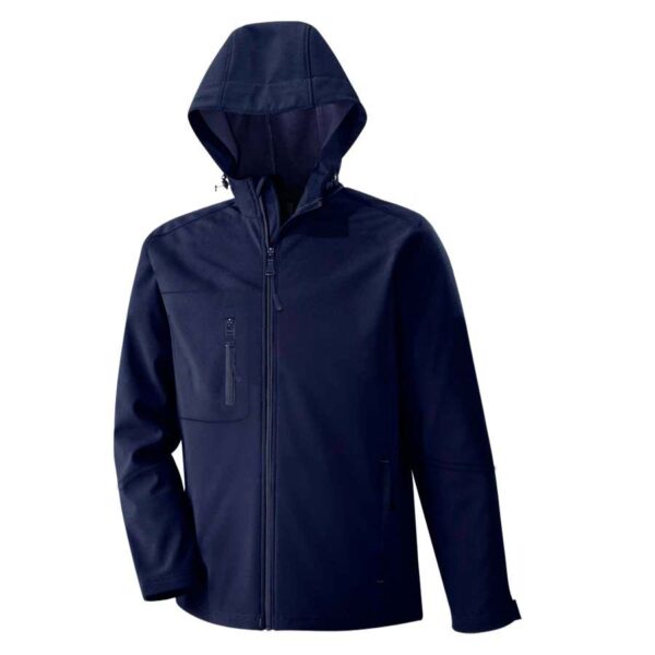 Chaqueta c/Gorro Softshell Hombre Manga - Chaquetas | MerchLAB