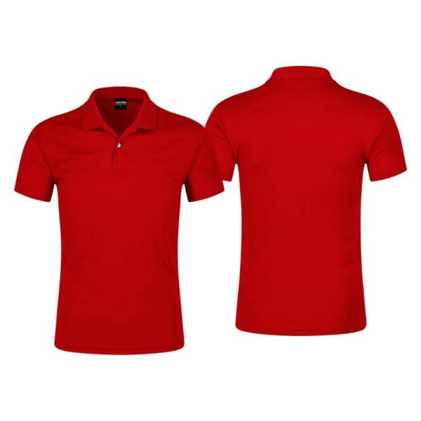 Polera Poliéster Hombre con Cuello, vista 2 - Poleras | MerchLAB