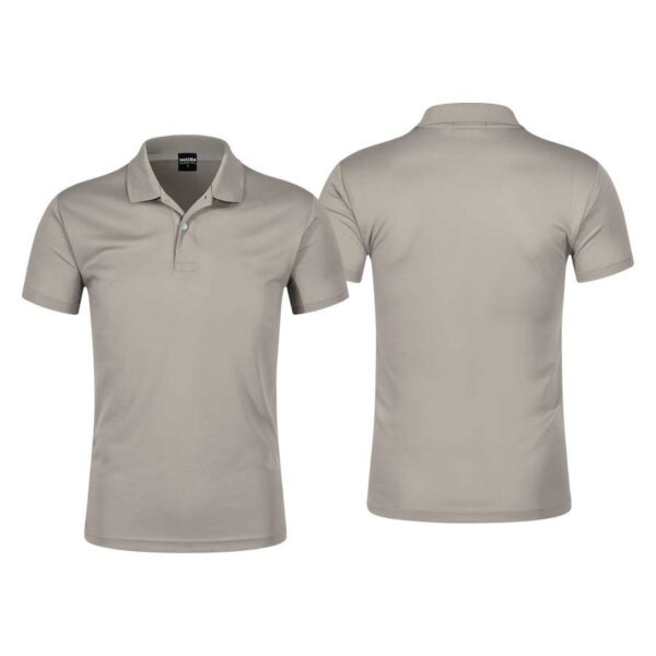 Polera Poliéster Hombre con Cuello, detalle - Poleras | MerchLAB