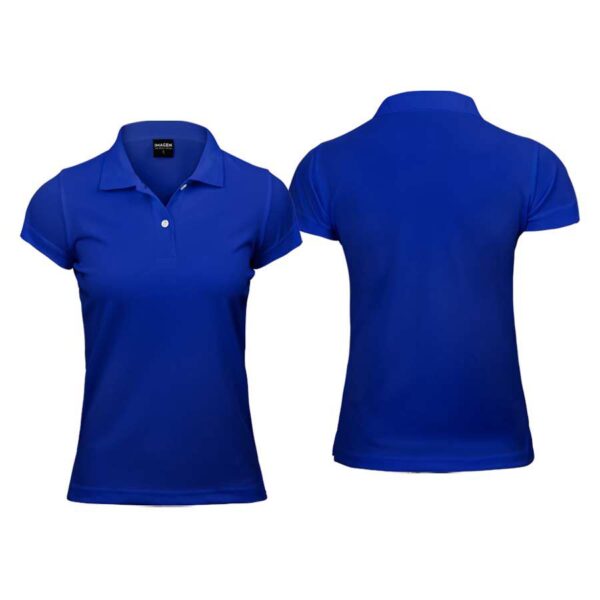 Polera Poliéster Mujer con Cuello, vista 2 - Poleras | MerchLAB