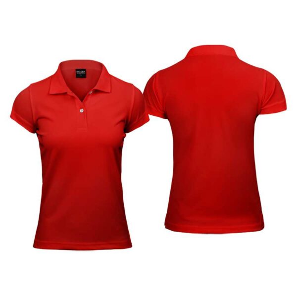 Polera Poliéster Mujer con Cuello, detalle - Poleras | MerchLAB
