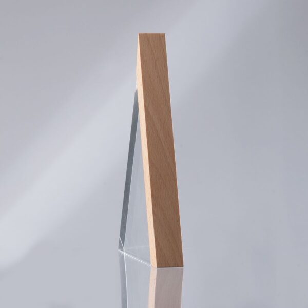 Trofeo Galvano de Madera y Cristal "Triangle" - Imagen 8