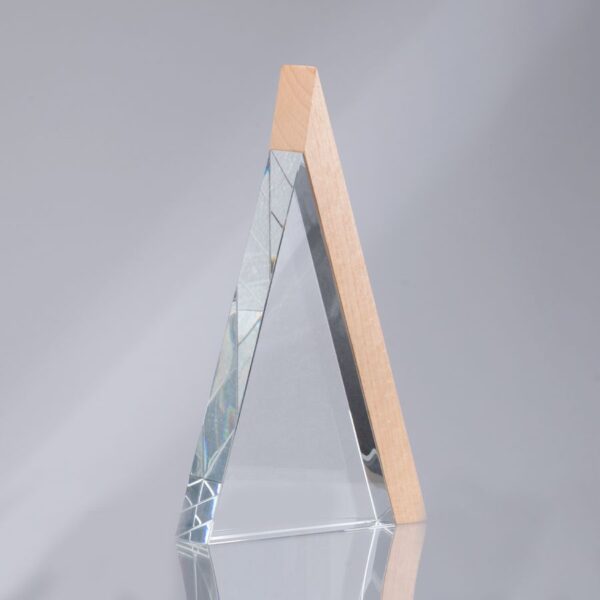Trofeo Galvano de Madera y Cristal "Triangle" - Imagen 10
