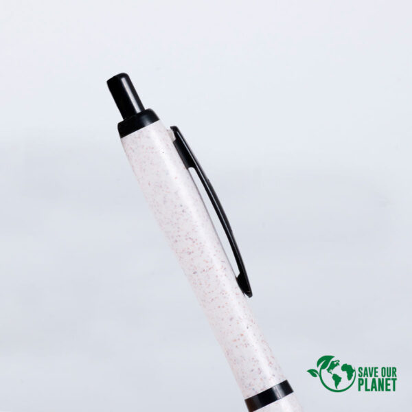 Bolígrafo de Fibra de Trigo "ELEMENT" con tinta azul, detalle - Lápices Personalizados | MerchLAB