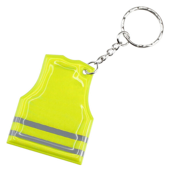 Llavero PVC Reflectante, vista 2 - Llaveros Corporativos | MerchLAB