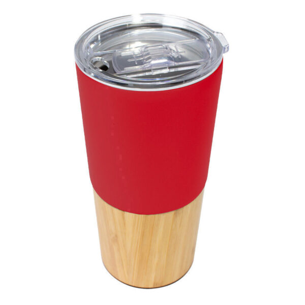 Mug metálico/bamboo "AURUS" 500cc - Imagen 10
