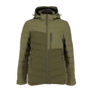 Parka Alpes Verde Oliva Mujer, detalle - Parkas | MerchLAB