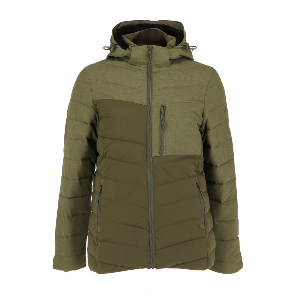 Parka Alpes Verde Oliva Mujer 1 Parka Alpes Verde Oliva Mujer, detalle - Parkas | MerchLAB