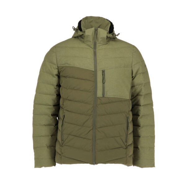 Parka Alpes Verde Oliva Hombre, detalle - Parkas | MerchLAB