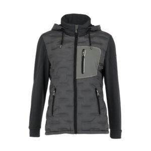 Chaqueta Pirineos Gris Medio/Gris Oscuro Mujer