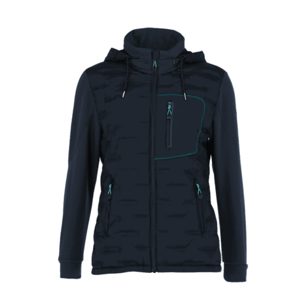 Chaqueta Pirineos Azul Marino Mujer, detalle - Chaquetas | MerchLAB