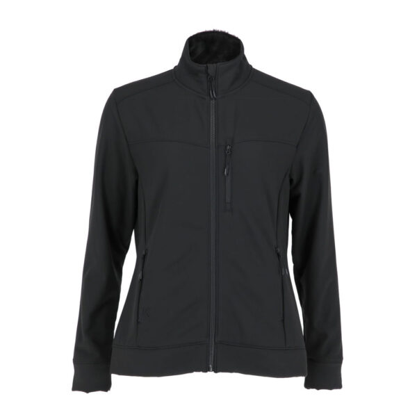 Chaqueta Cervino Gris Acero Mujer, detalle - Chaquetas | MerchLAB