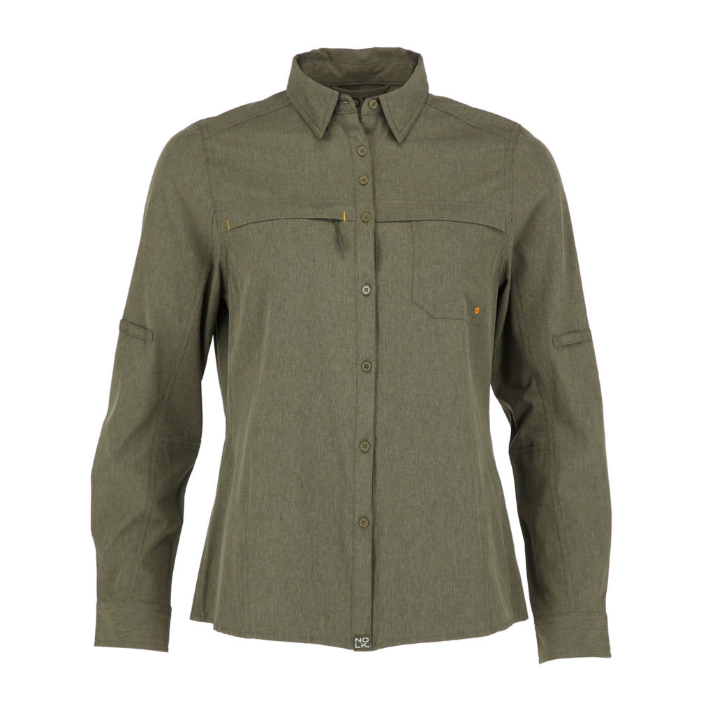 Blusa Creta Verde Oliva Mujer