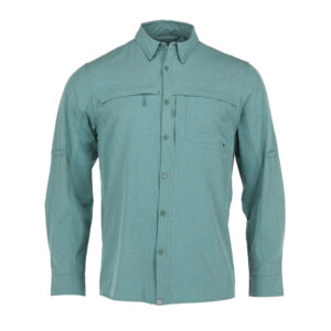 Camisa Creta Gris Melange Hombre