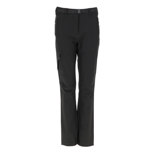 Pantalon Danubio Gris Acero Mujer, detalle - Pantalones | MerchLAB