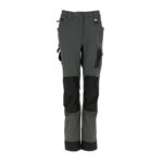 Pantalon Sena Gris Oscuro/Negro Mujer, detalle - Pantalones | MerchLAB