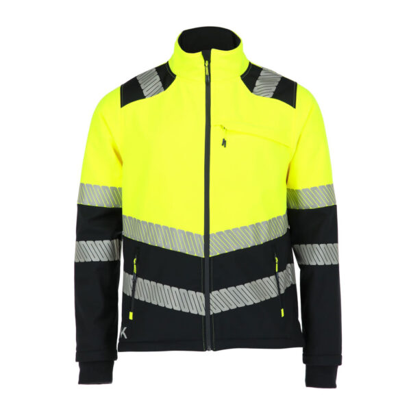 Softshell Etna Amarillo/Azul Marino Unisex - Softshells | MerchLAB